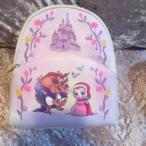 Loungefly Disney Beauty and The Beast Mini Backpack